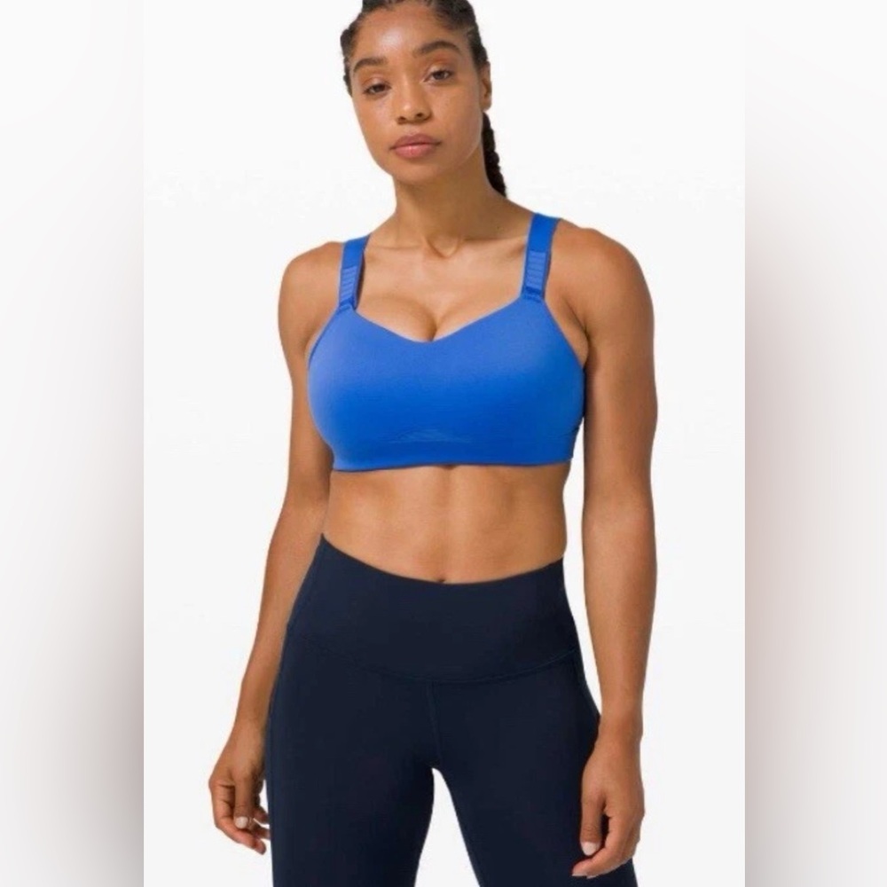 Lululemon Swift Speed Bra *High Support,32 DD, Cerulean Blue